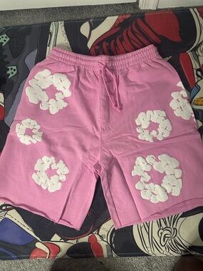 Denim tear shorts